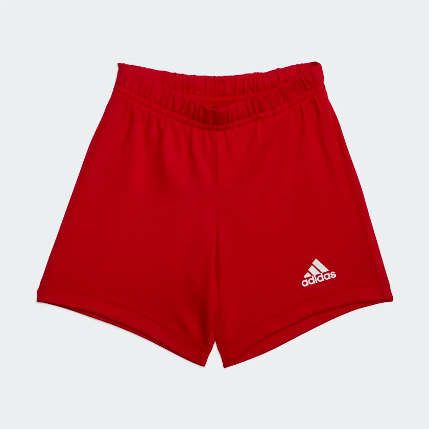 AA-D17 (ESSENTIALS ORGANIC COTTON TEE AND SHORTS SET) 12392815 ADIDAS