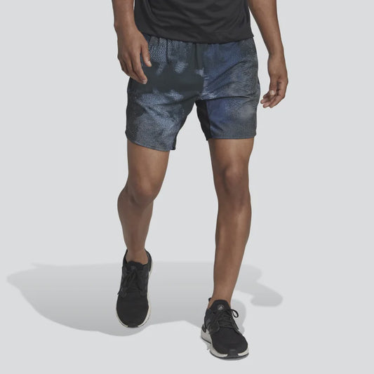 AA-G16 (Adidas D4T HITT allover print training shorts black/multicolour) 112294605 ADIDAS