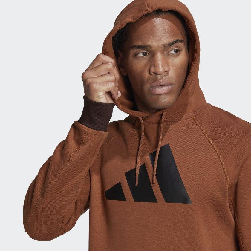 AA-T10 (M sportswear badge of sport hoodie wild brown) 62195115 - Otahuhu Shoes