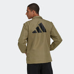 AA-S11 (M sportswear future icons coach jacket orbit green) 82198185 ADIDAS