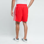 AA-N13 (Adidas aeroready essentials chelsea 3-stripe shorts scarlet/white) 12292560 ADIDAS