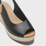 HP-N3 (Hush puppies amber wedge heels black) 102397824