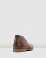 HP-F (Terminal brown burnish leather extra wide) 62298259 HUSH PUPPIES