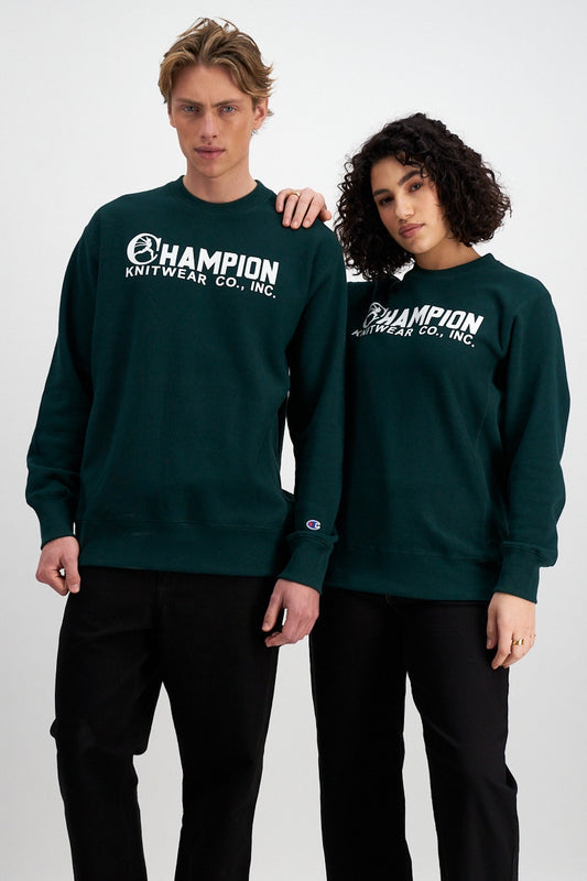 CA-O9 (Reverse weave archive crew mid field green) 1121912999 CHAMPION