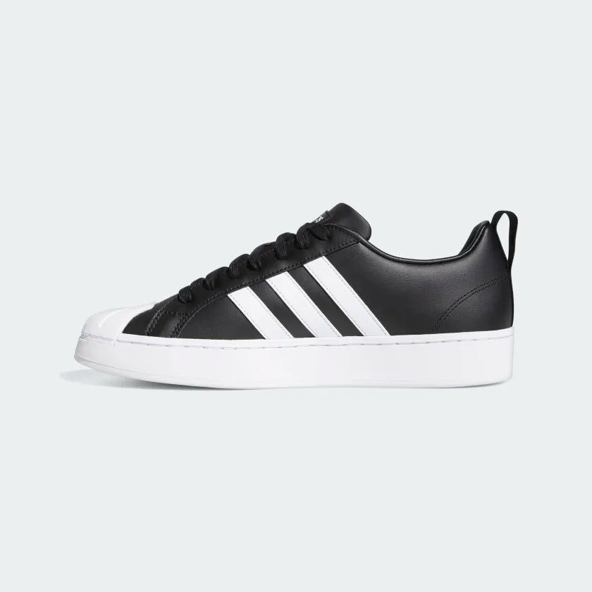 A-R63 (Streetcheck cloudfoam court low black/white) 52296140 ADIDAS