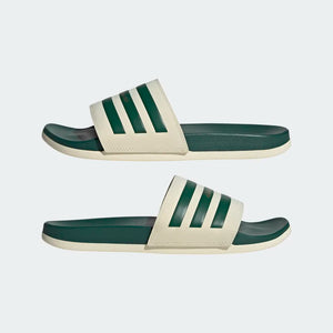 A-Q64 (Adilette comfort wonder white / collegiate green / gold metallic) 92293070 ADIDAS