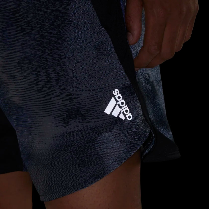 AA-G16 (Adidas D4T HITT allover print training shorts black/multicolour) 112294605 ADIDAS