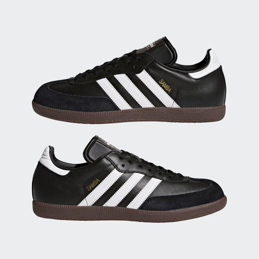 A-M60 (Samba carbon black/white) 62198185 - Otahuhu Shoes