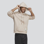 AA-U20 (Adidas lounge fleece hoodie wonder taupe) 52397214 ADIDAS