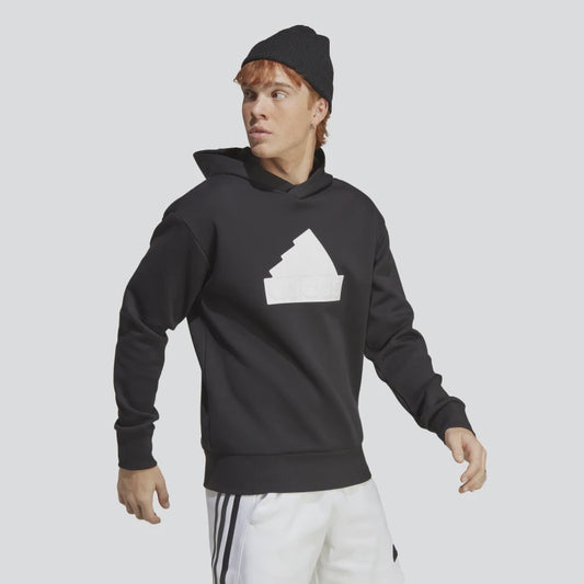 AA-V19 (Adidas future icons badge of sport hoodie black/white) 32295630 ADIDAS