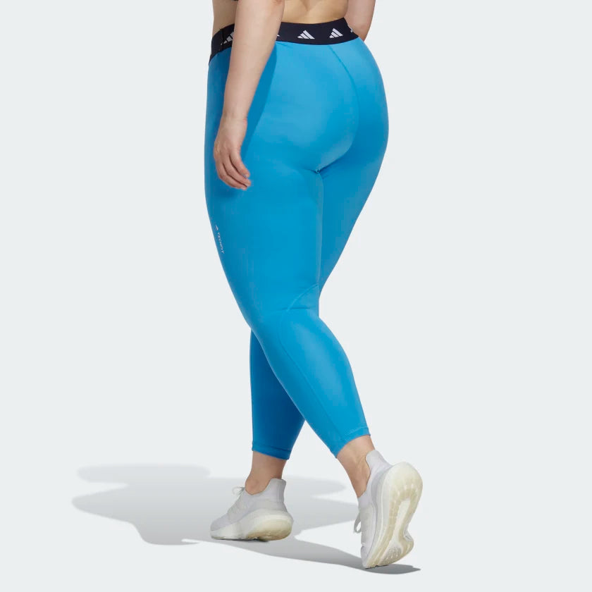 AA-R15 (Adidas tech fit 7/8 leggings pulse blue/legend ink) 1022983585 ADIDAS