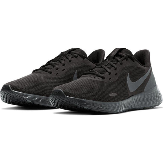 N-D112 (NIKE REVOLUTION 5 BLK/ANTHRA) 11995627 - Otahuhu Shoes