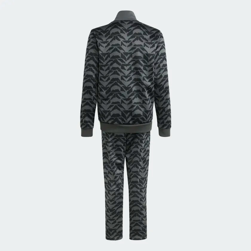 AA-B19 (Adidas football celebration tracksuit grey/black/white) 32396140 ADIDAS