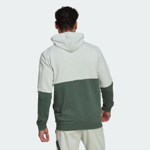 AA-P14 (Essentials 4 game day full-zip hoodie linen green) 62296140 ADIDAS