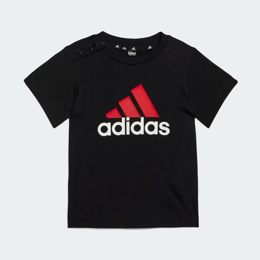 AA-D17 (ESSENTIALS ORGANIC COTTON TEE AND SHORTS SET) 12392815 ADIDAS