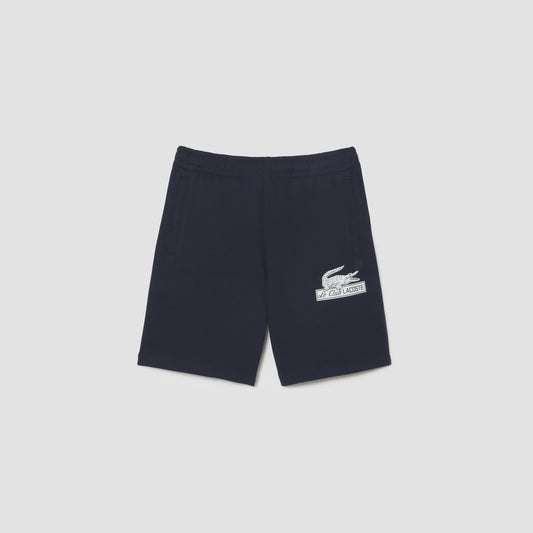 LCA-X17 (Lacoste neo heritage le club fleece shorts navy) 72397826 LACOSTE