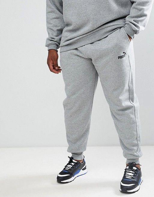 PA-A2 (ESS LOGO PANTS FL CL MEDIUM GRAY) 101994000 - Otahuhu Shoes