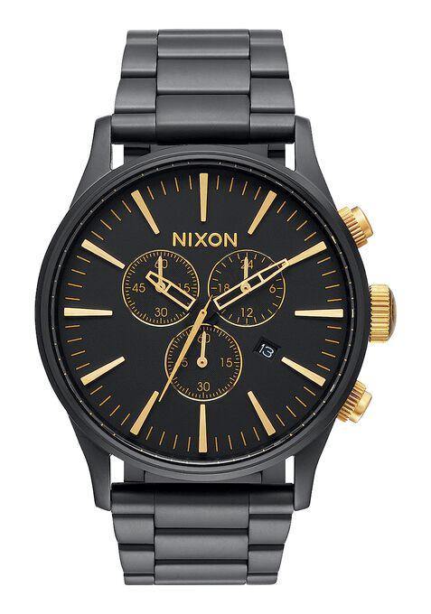 NX-I (Sentry chrono - matte black/gold) 720924782 - Otahuhu Shoes