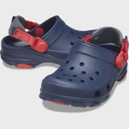 CR-Y7 (Crocs classic all terrain clog toddlers navy) 122393043