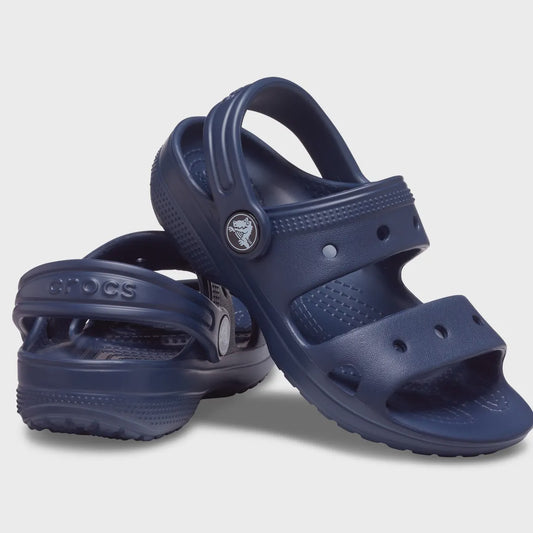 CR-T4 (Crocs classic sandal toddlers navy) 22392173 CROCS