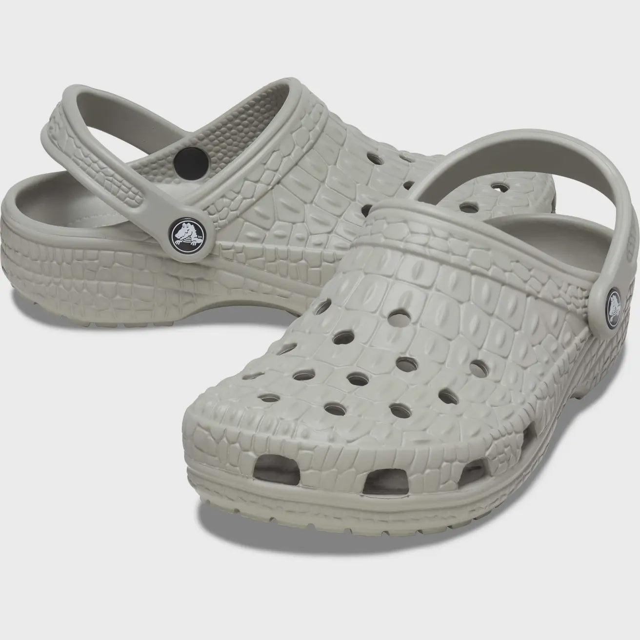 CR-W6 (Crocs classic crocskin clog elephant) 92394130