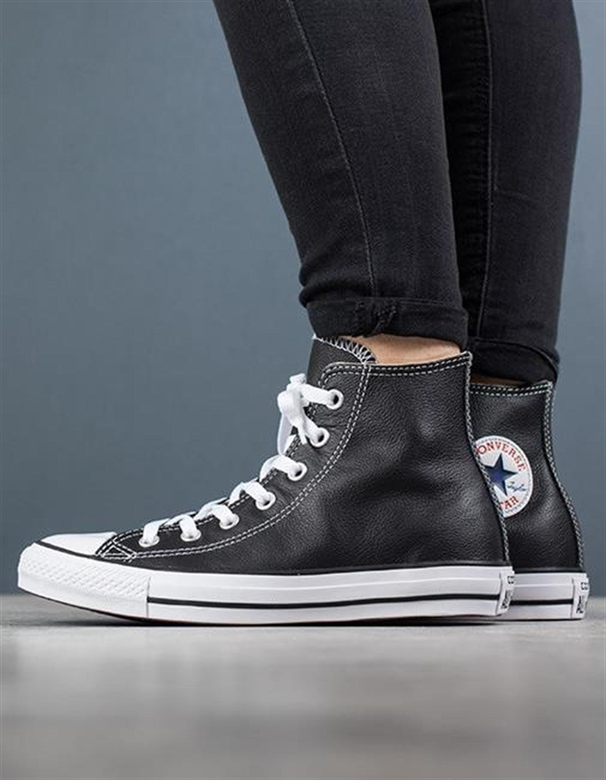 CT-T20 (Converse chuck taylor black leather hi) 122196100 CONVERSE