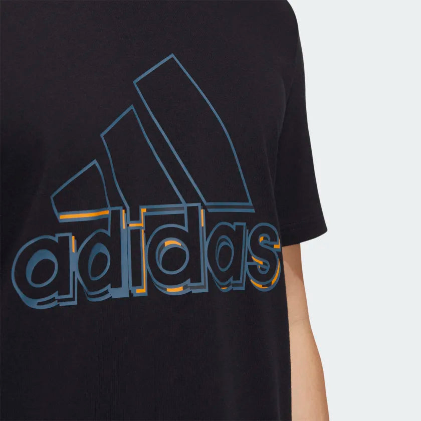 AA-K15 (Adidas dynamic sport graphic tee black) 82292305 ADIDAS