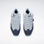 R-W13 (Panini Question Mid Basketball Shoes Ftwr White / Classic Cobalt / Core Black) 123915300 REEBOK