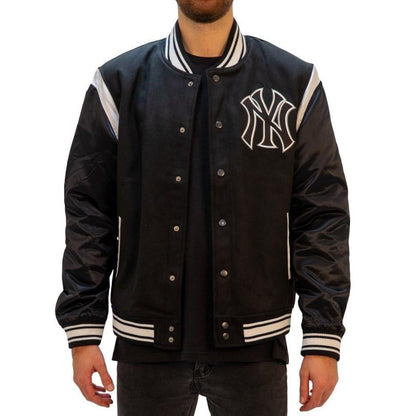 MJA-J1 (College jacket Ny yankees black) 62097826 - Otahuhu Shoes