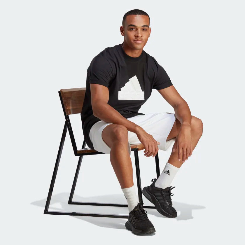 AA-Q17 (FUTURE ICONS BADGE OF SPORT TEE Black / White) 12392815 ADIDAS