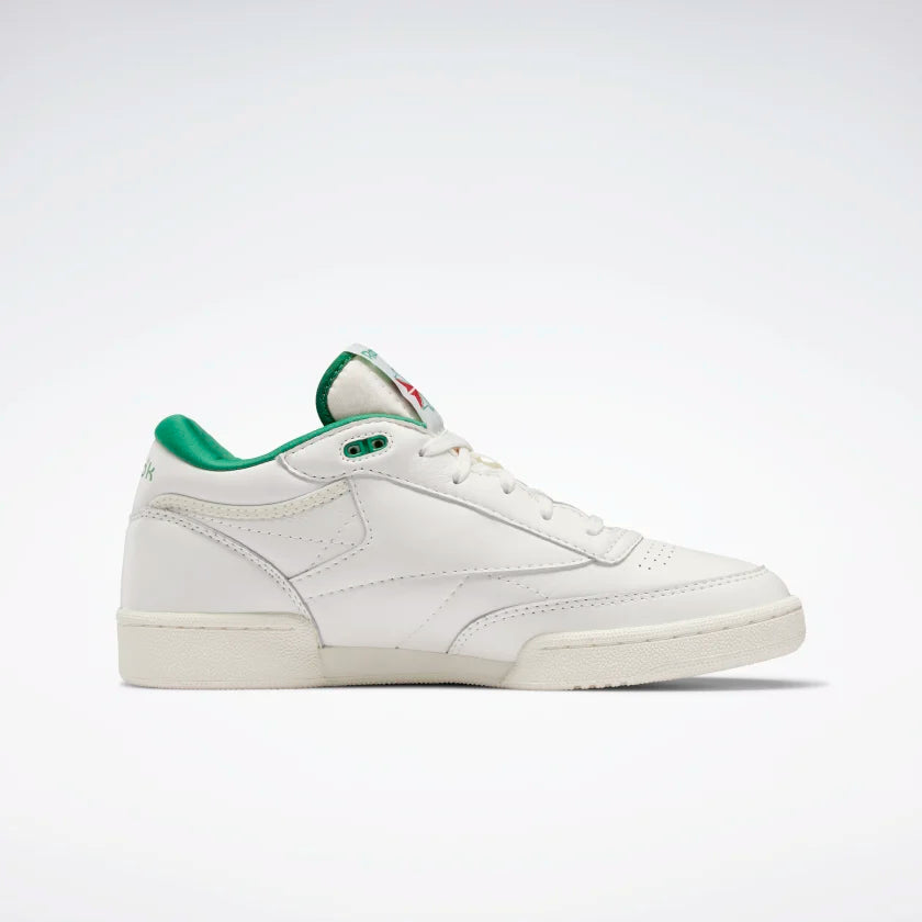 R-T13 (Reebok club mid II vintage chalk/glen green/white) 122299200 REEBOK