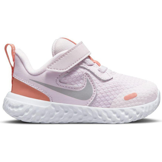 N-J121 (Nike revolution 5 tdv light violet/metallic platinum/crimson bliss) 52193409 - Otahuhu Shoes