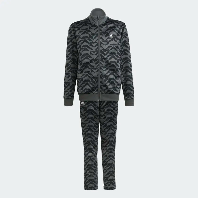 AA-B19 (Adidas football celebration tracksuit grey/black/white) 32396140 ADIDAS