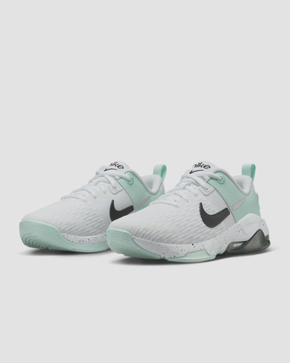 N-I136 (Nike womens zoom bella 6 white/black/jade ice/emerald ice) 92398184