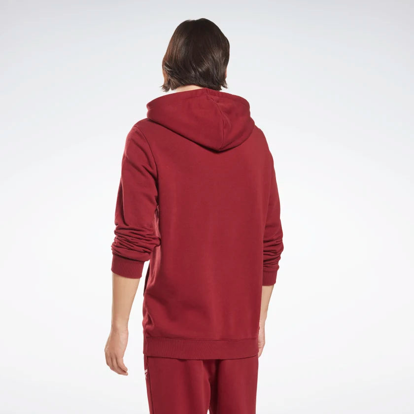 RA-P1 (Reebok identity over the head hoodie classic burgundy) 42294605 REEBOK