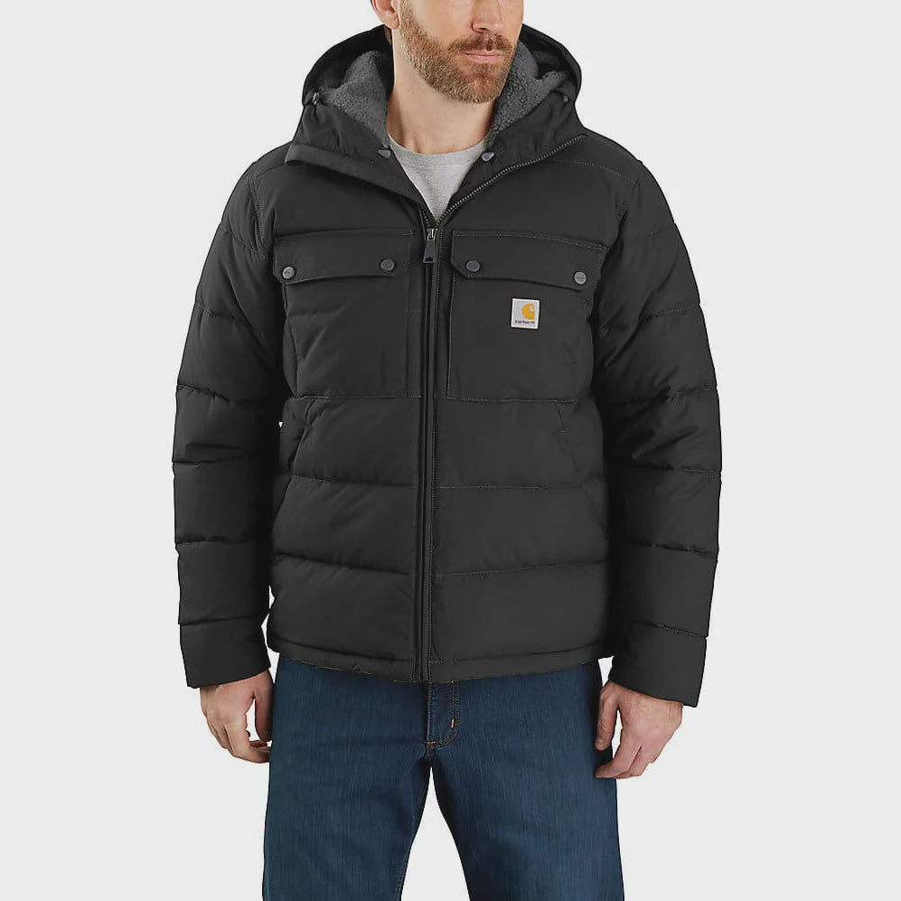 CHA-Q4 (Carhartt montana loose fit insulated jacket black) 723917400 CARHARTT