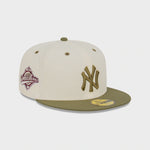 NEC-C42 (5950 New york yankees chrome nolv world series fitted hat) 92294000 NEW ERA