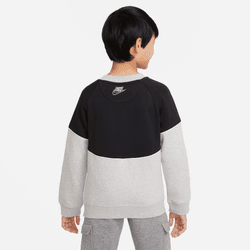 NA-L42 (Nike sportswear amplify fleece crew black/white) 32293836 NIKE