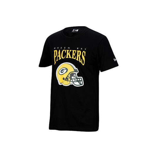 NEA-I1 (NE0182Q421 tee green bay packers helmet black) 122192475 NEW ERA