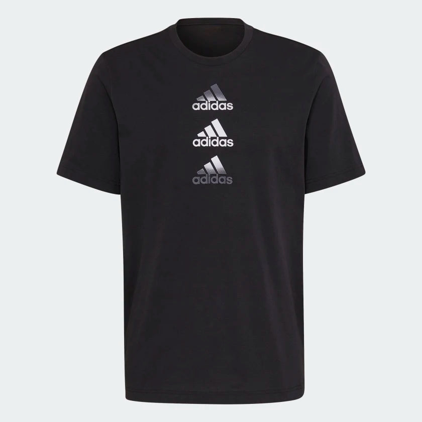 AA-Z16 (Adidas designed to move logo tee black) 112292560 ADIDAS