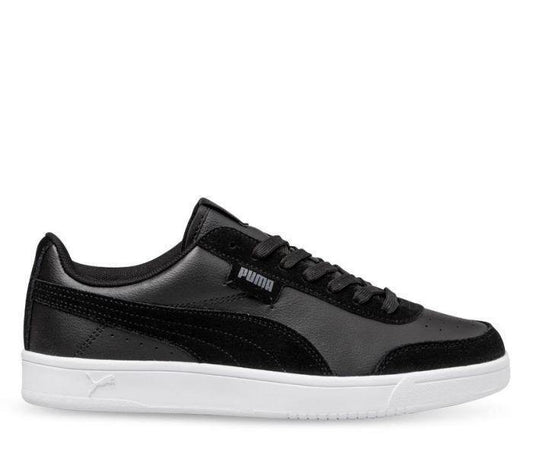 P-B38 (Court legend lo puma black/castlerock pu) 22094500 - Otahuhu Shoes