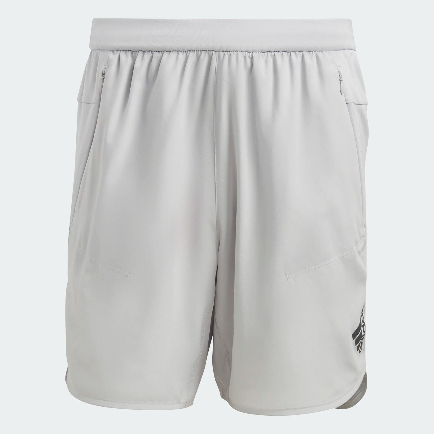 AA-P18 (Adidas designed for training shorts light solid grey) 22393840 ADIDAS