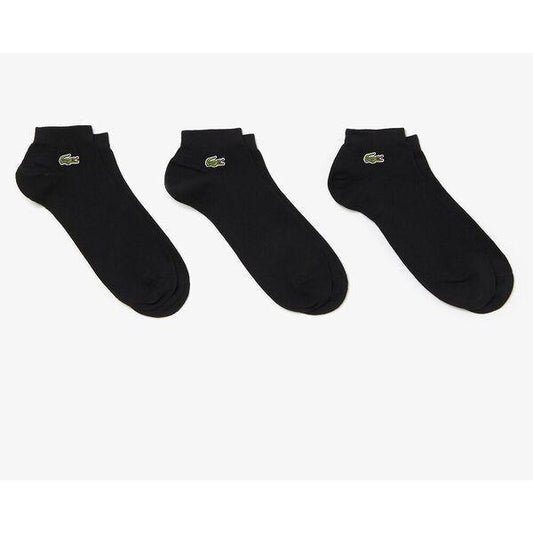 LCA-R6 (3 Pack sport ankle socks black/black) 32191739 - Otahuhu Shoes