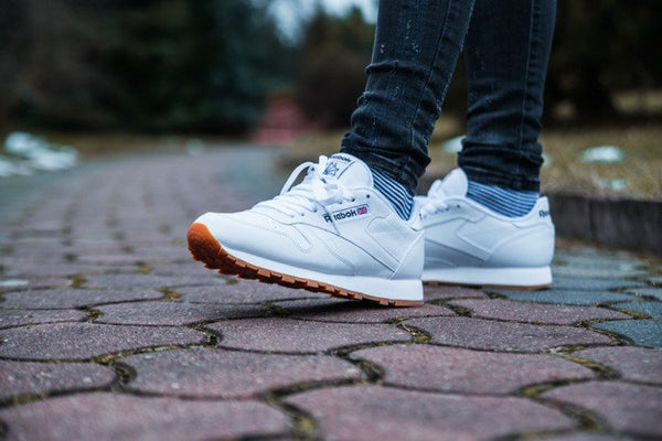 Reebok classic leather white nz Clearance