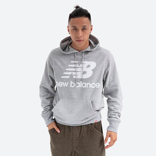 NBA-E1 (Stacked hoodie ag athletic grey) 82094050 NEW BALANCE