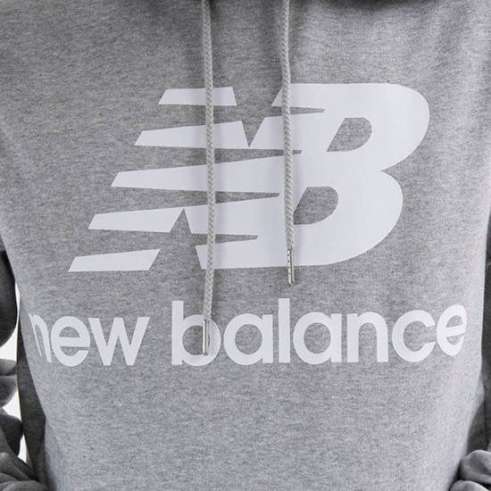 NBA-E1 (Stacked hoodie ag athletic grey) 82094050 NEW BALANCE