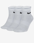 NA-R42 (Nike everyday lightweight training 3 pack ankle socks white/black) 62391535 NIKE