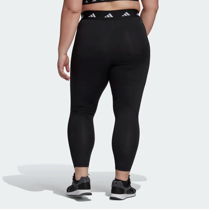 AA-O15 (Adidas tech fit 7/8 tights plus size black/white) 82293585 ADIDAS