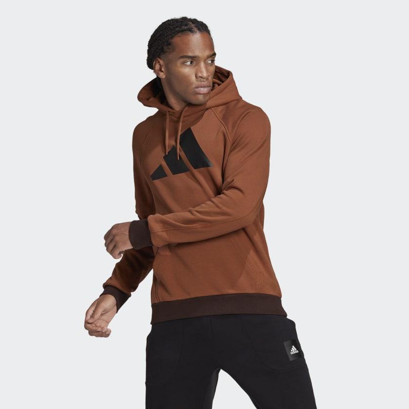 AA-T10 (M sportswear badge of sport hoodie wild brown) 62195115 - Otahuhu Shoes