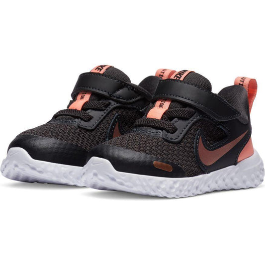 N-P116 (Nike revolution 5 tdv dark smoke grey/metallic red bronze) 92093069 - Otahuhu Shoes